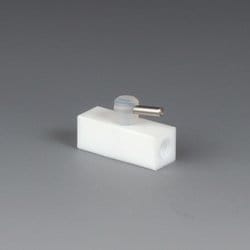 Bohlender™ PTFE and FEP 2-Way Miniature Stopcocks